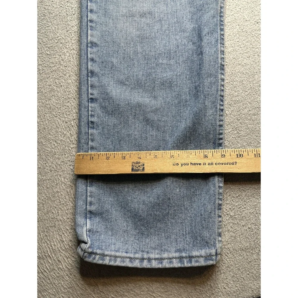 Wrangler Jeans Mens 38x30 (36x30) Light Wash Relaxed Fit Blue Denim Pants‎